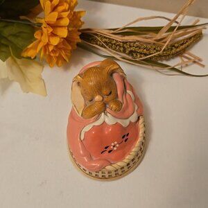 Adorable Pendelfin Stonecraft figure Poppet Bunny Rabbit Figurine